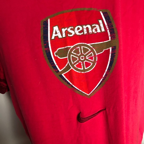Nike Vintage Arsenal F.C. Center Swoosh T-Shirt - Picture 3 of 4
